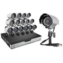 16 Channel CCTV Video Outdoor Surveillance System