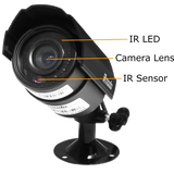 8 Channel DVR & 4 65ft Day Night Sony CCD
