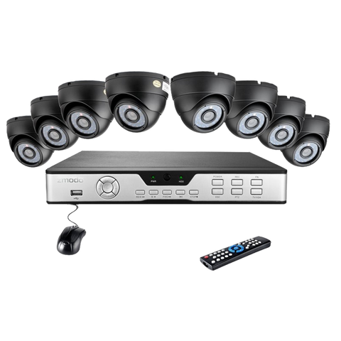 8CH H.264 Video Surveillance System & 8 600TVL Sony CCD